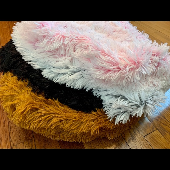 ERGONOMIC LUXURY PET MICRO-BEAD BEAN-BAG BED 🛏 - Picture 3 of 7